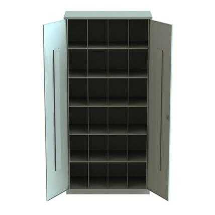 Металлический шкаф для противогазов ХПГ-24-880 с дверьми