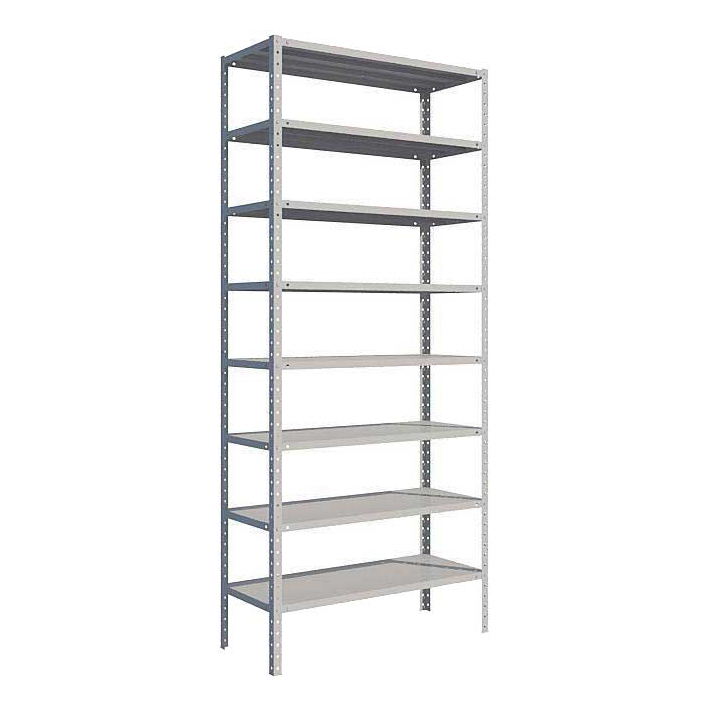 Стеллаж MS Standart 255x70x40 (8 полок)