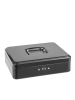 Сейф ящик для денег SAFEBURG Keeper-30C Black Gloss
